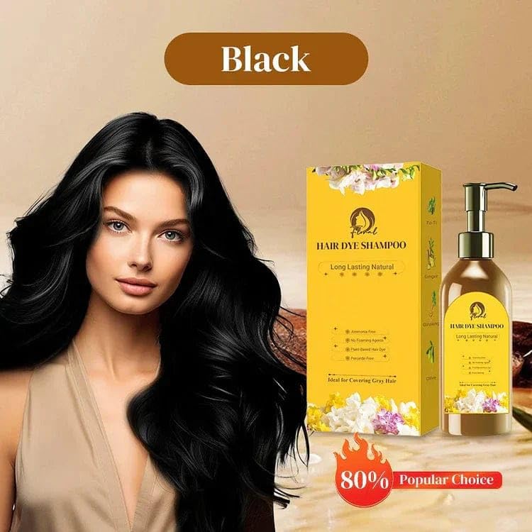 Long Lasting Natural Hair Dye Shampoo - 2