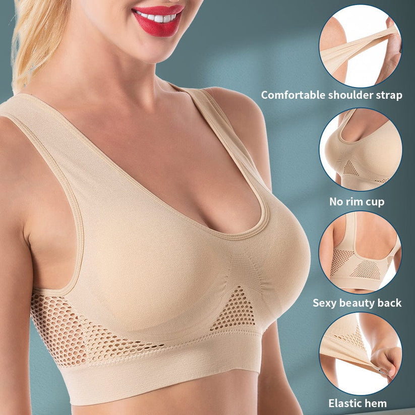 Womens Multicolor Air Bra (Pack of 3)